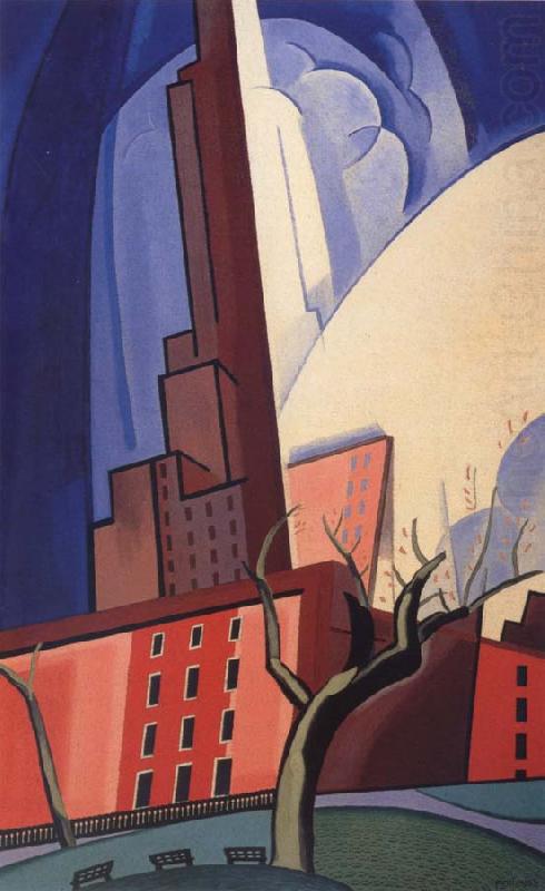 Oscar Bluemner Circles of Washington Square china oil painting image